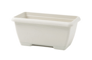 CASSETTA TERRAE MINI CON SOTTOCASSETTA 22CM BIANCO PIETRA