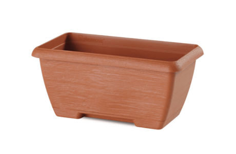 CASSETTA TERRAE MINI CON SOTTOCASSETTA 22CM TERRACOTTA