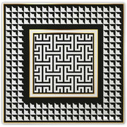 VASSOIO GOURMET QUADRO OPTICAL 30.5X30.5CM