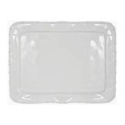 VASSOIO RETTANGOLARE SENZA MANICI 50X38XH3,2CM BIANCO