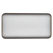 VASSOIO RETTANGOLARE GRANDE RENA BIANCO 38X19X1,5CM