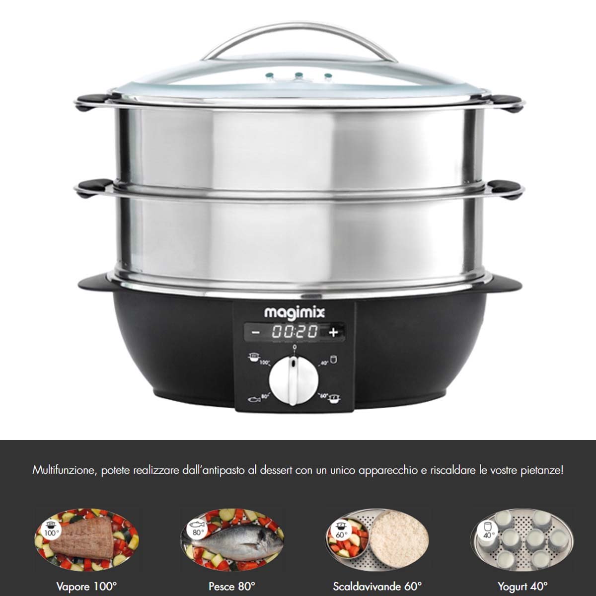 VAPORIERA MULTIFUNZIONALE