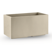 FIORIERA MATHERIA 60X30 CM GREIGE CON ROTELLE