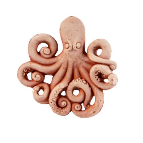 POLPO PICCOLO 11CM IN TERRACOTTA