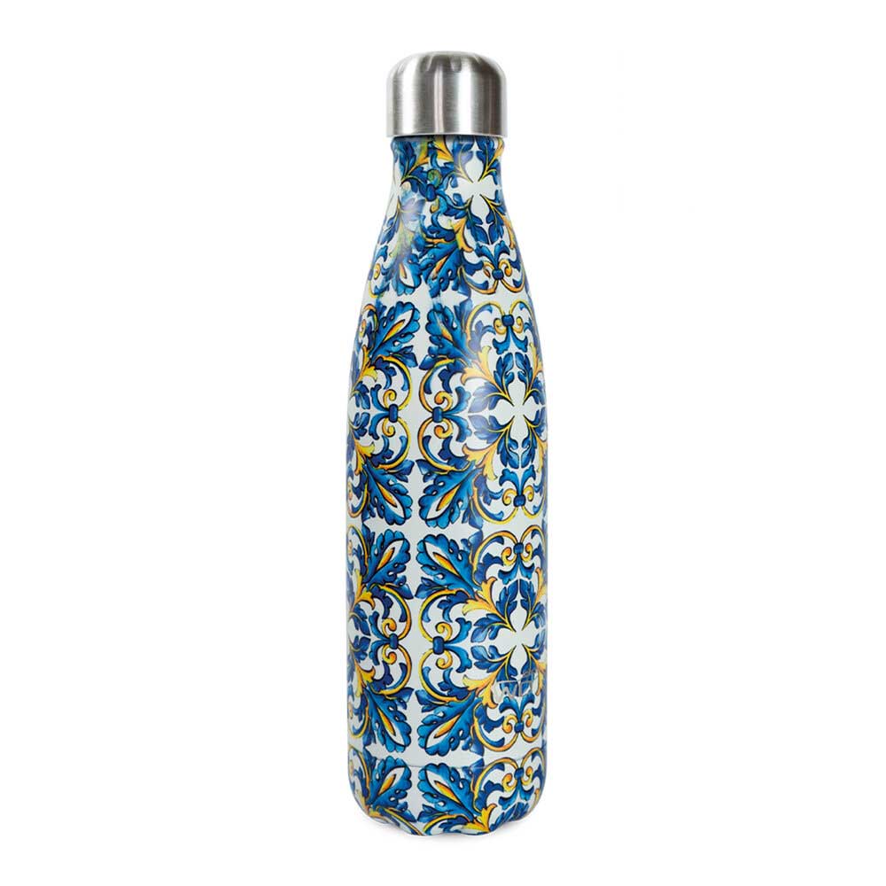 BOTTIGLIA TERMICA 500ML DECORAZIONE MAIOLICA