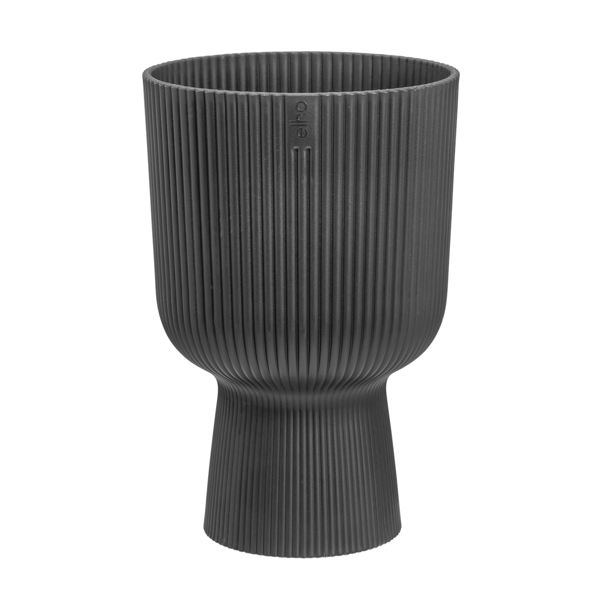 Vaso Fioriera Vibes Fold Coupe D 14 x H 21 cm Antracite ELHO