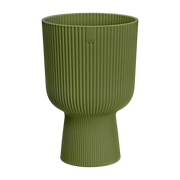 Vaso Fioriera Vibes Fold Coupe D 30 x h 45 cm Verde Felce ELHO