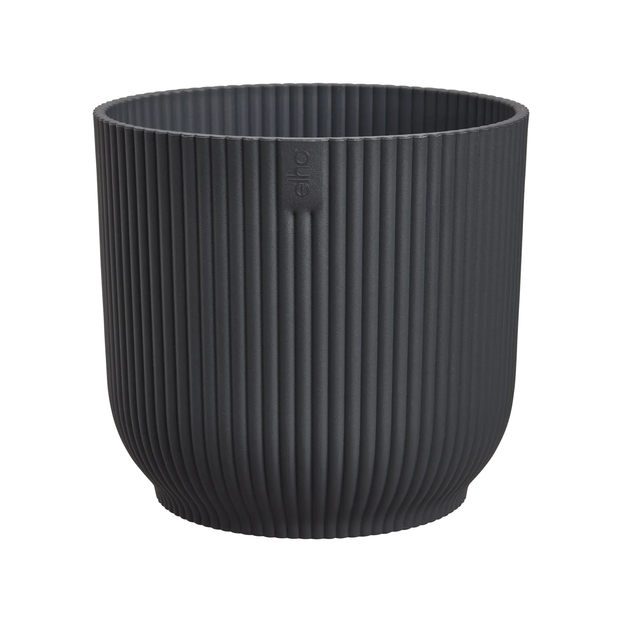 Vaso Vibes Fold Round Mini D7 x H7 cm Antracite ELHO