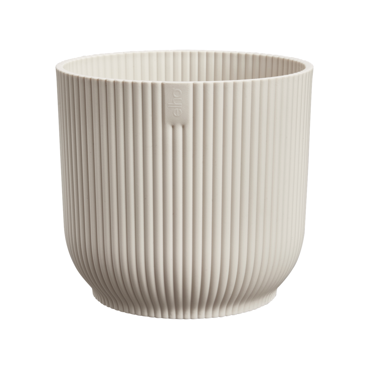 Vaso Vibes Fold Round Mini D 11 x h 11 cm Bianco Lino ELHO