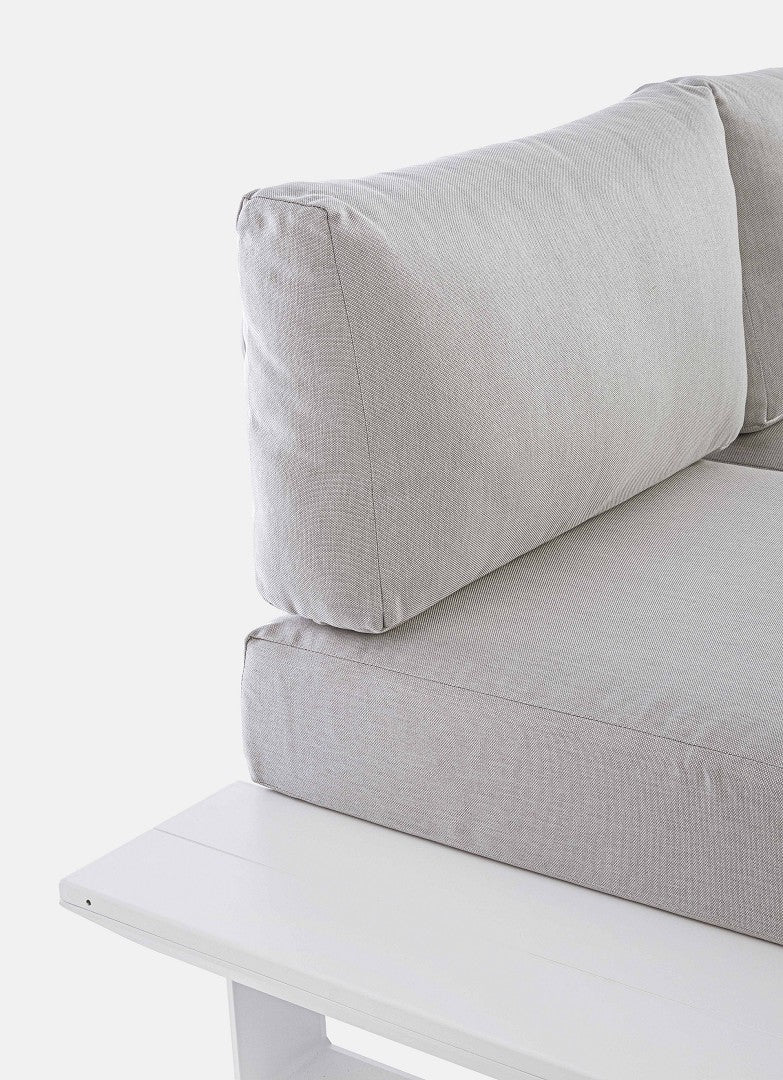 SALOTTO ANGOLARE KONNOR BIANCO