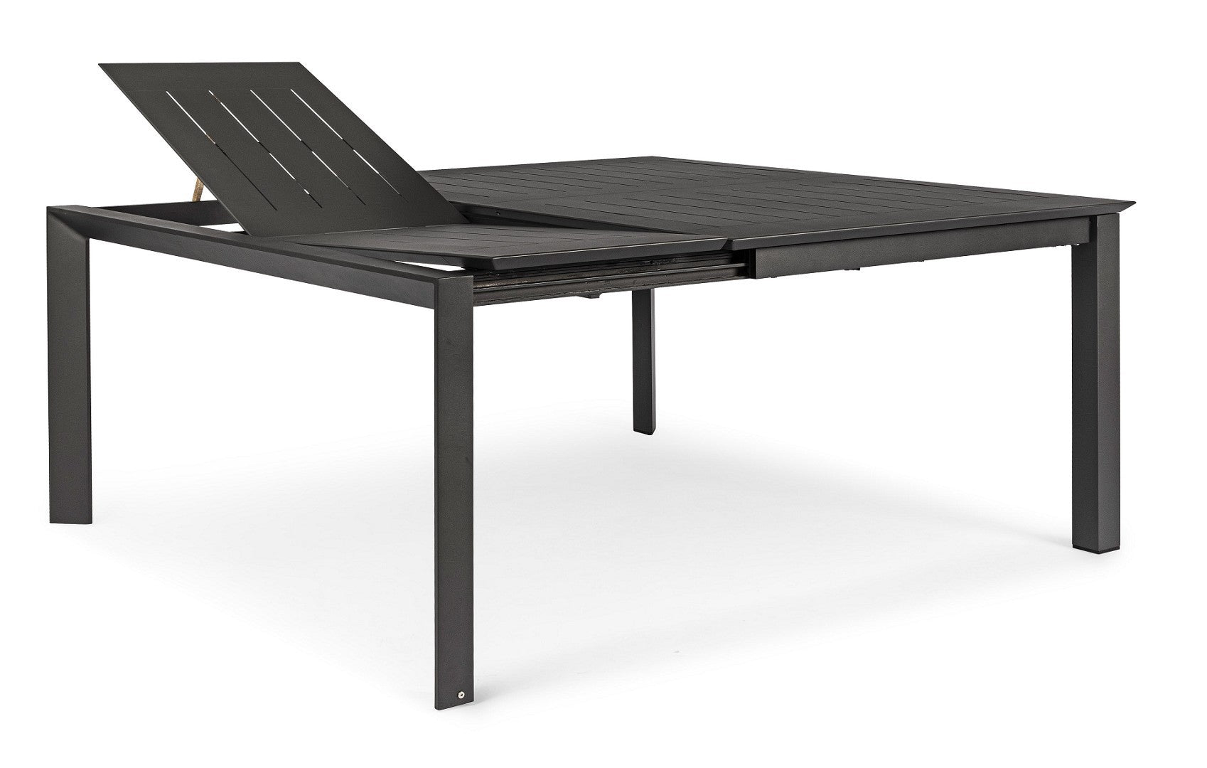 TAVOLO KONNOR ALLUNGABILE 110/160X160CM ANTRACITE