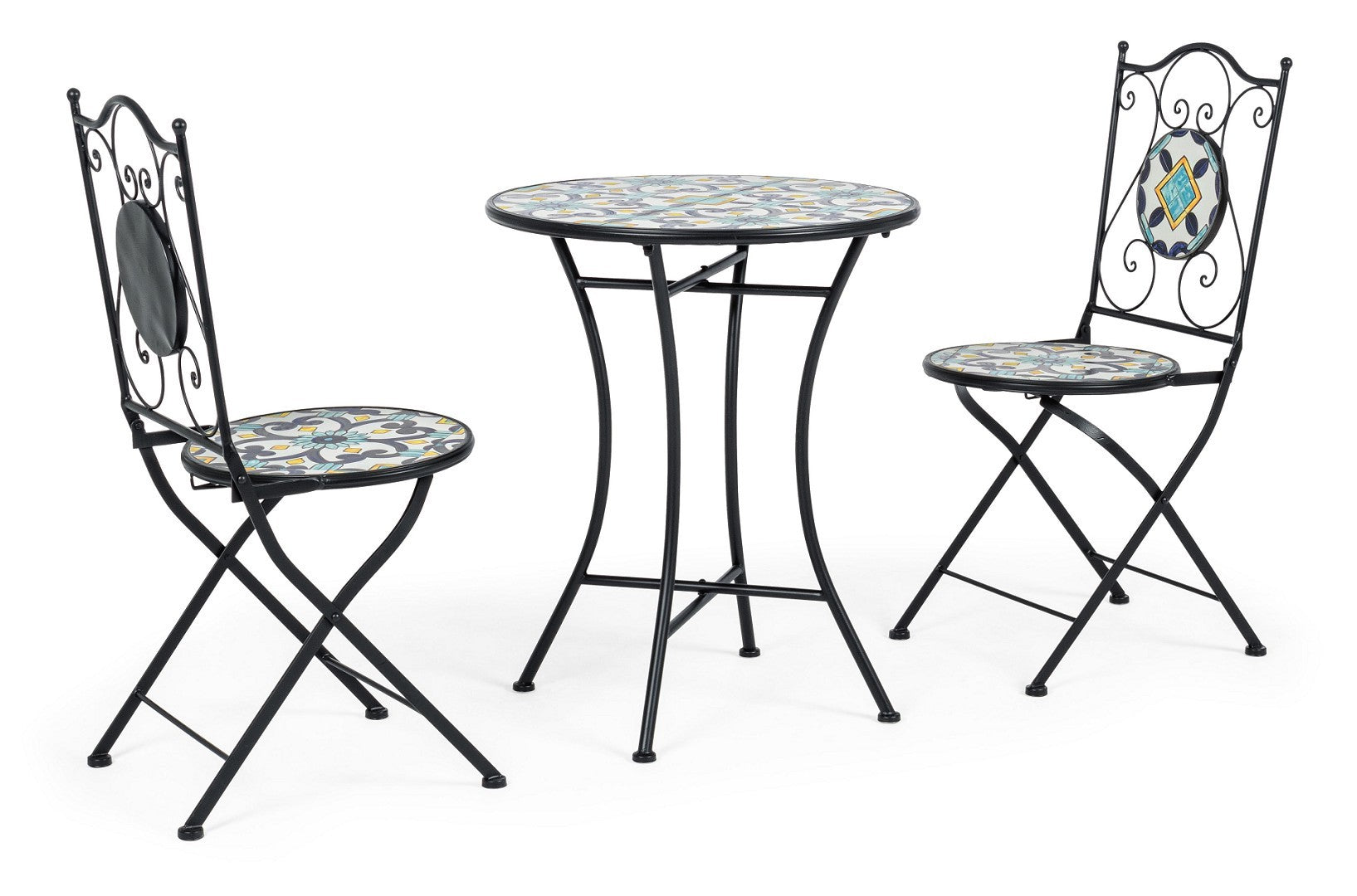 SET TAVOLO +2 SEDIE PIEGHEVOLI POSITANO