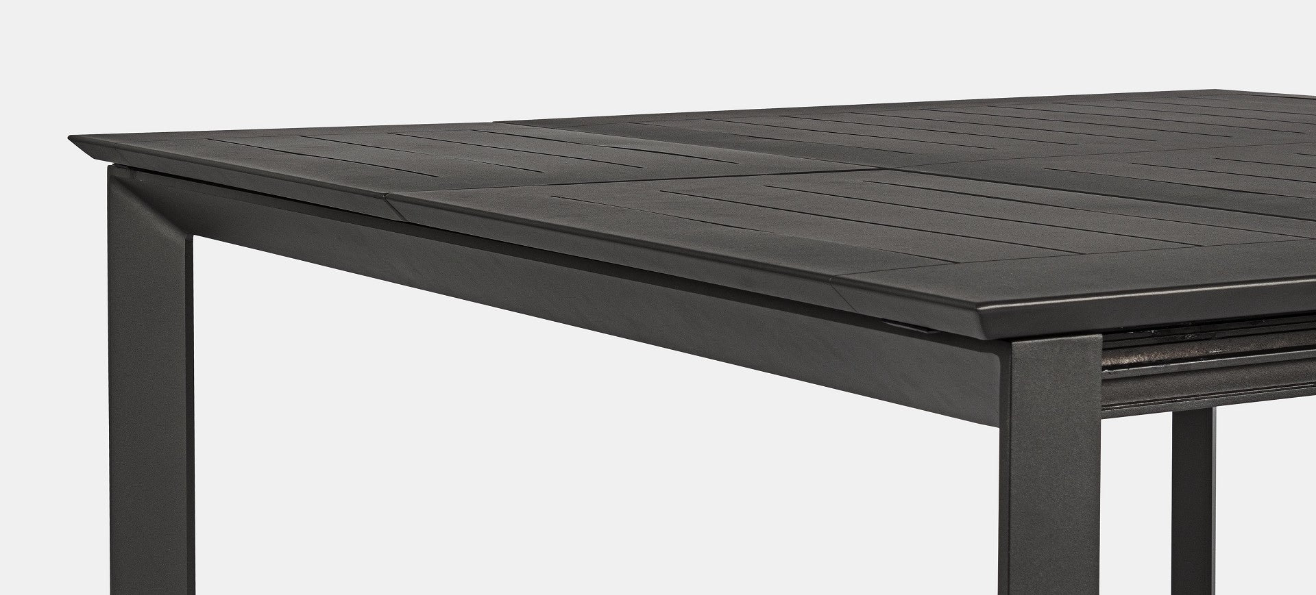 TAVOLO KONNOR ALLUNGABILE 110/160X160CM ANTRACITE