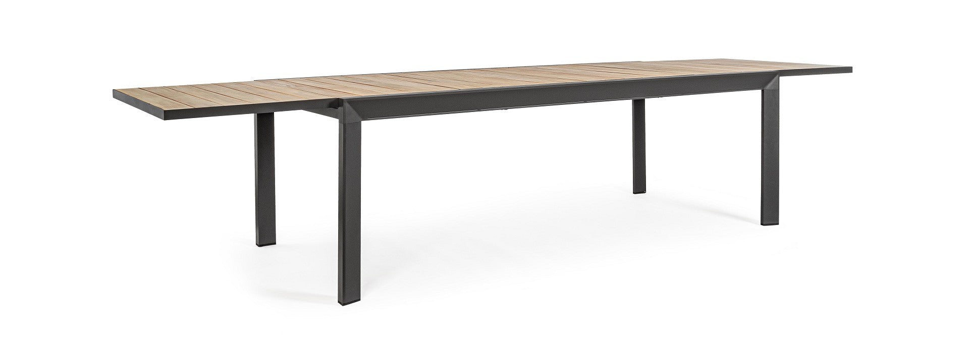 TAVOLO DELMAR ALLUNGABILE 220/340X100 ANTRACITE