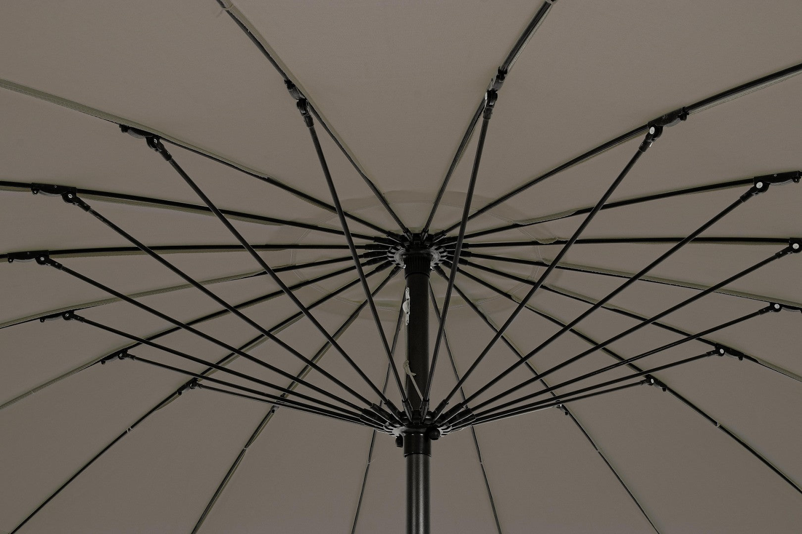 OMBRELLONE ATLANTA D.270CM TORTORA