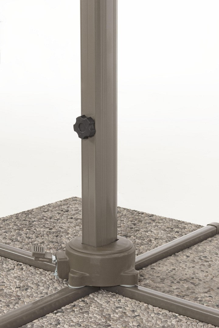 OMBRELLONE RETRATTILE DALLAS 3X4MT NATURALE