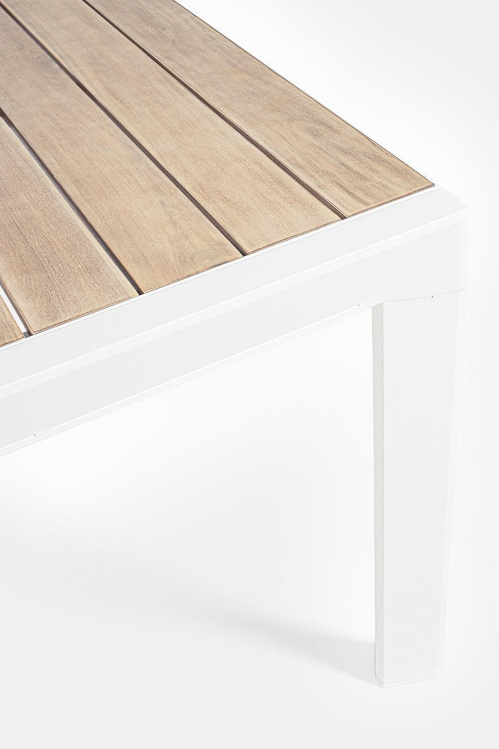 TAVOLO DELMAR ALLUNGABILE 220/340X100 BIANCO
