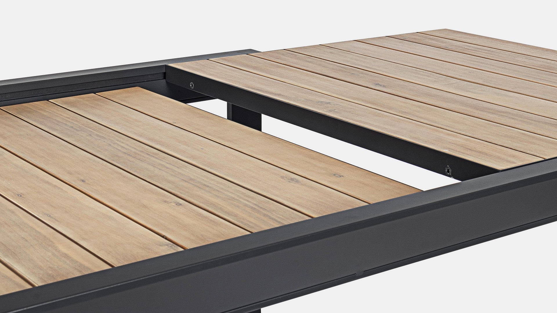 TAVOLO DELMAR ALLUNGABILE 160/240X100 ANTRACITE