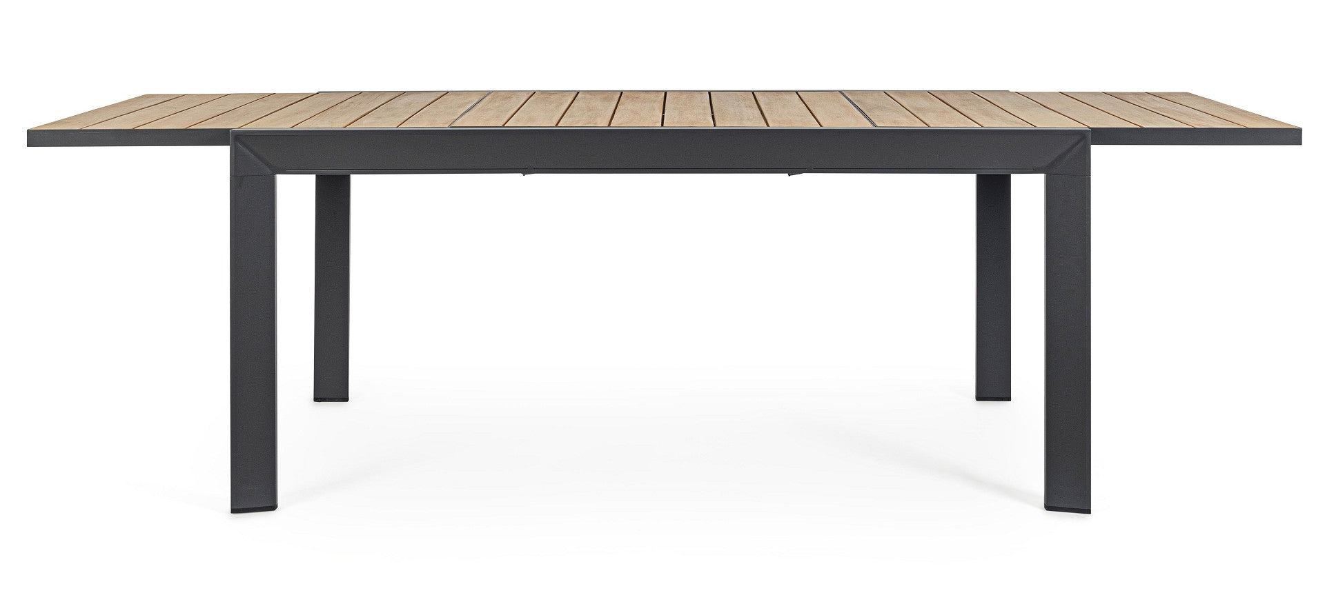 TAVOLO DELMAR ALLUNGABILE 160/240X100 ANTRACITE