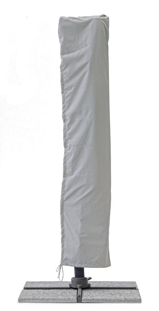OMBRELLONE RETRATTILE/ORIENTABILE INES 3X4MT GRIGIO CHIARO