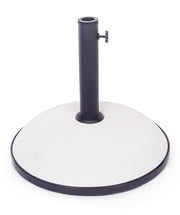 BASE OMBRELLONE TONDA 25KG BIANCA