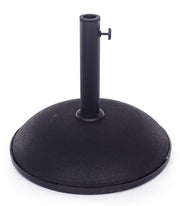 BASE OMBRELLONE TONDA 25KG NERO