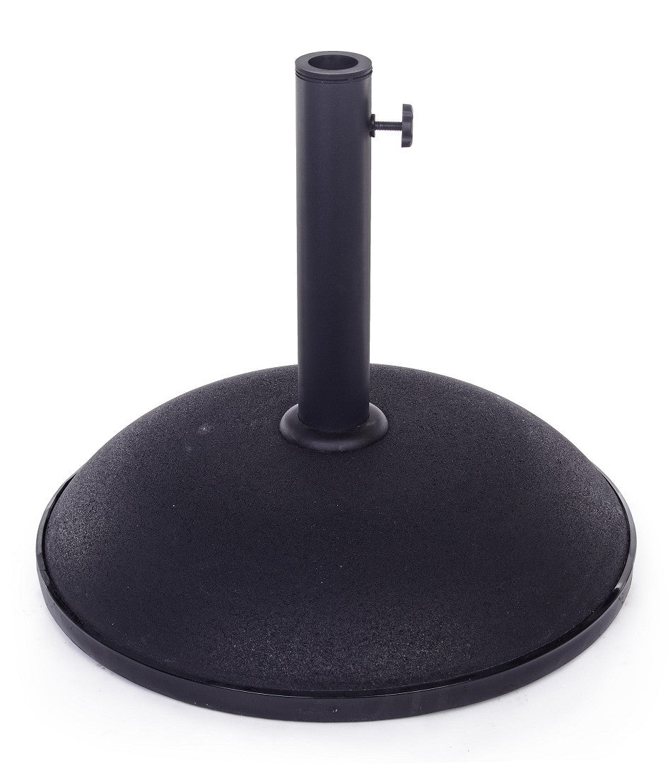 BASE OMBRELLONE TONDA 25KG NERO