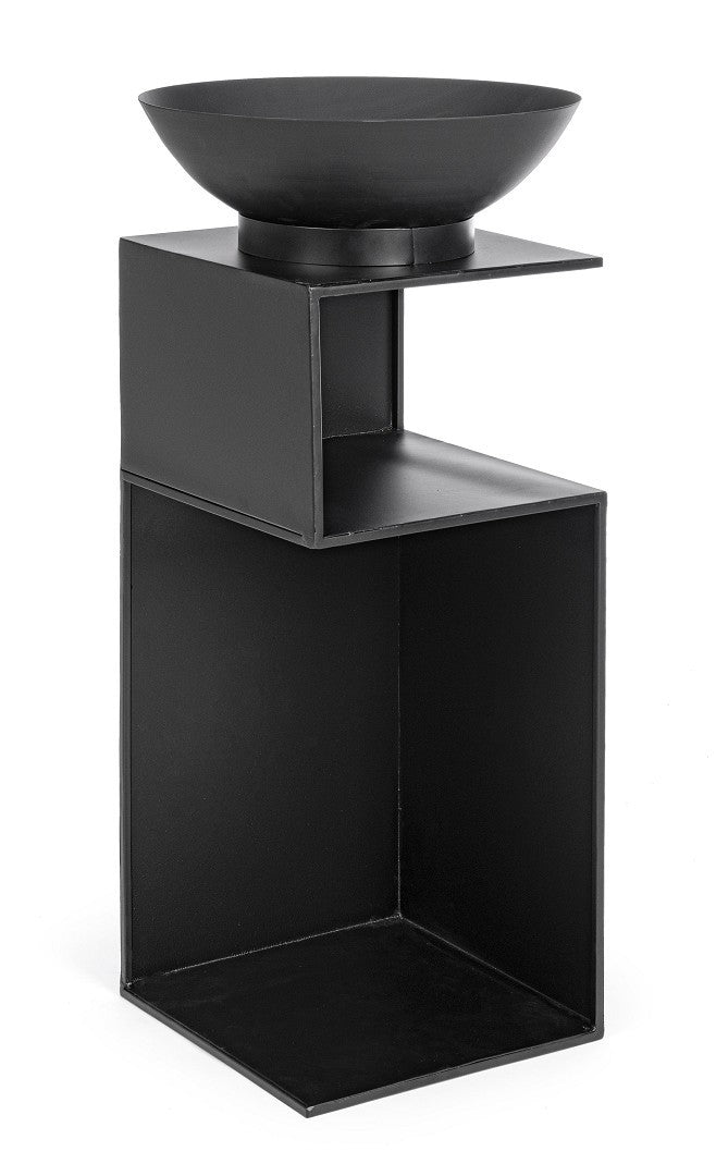 BRACIERE CON PORTALEGNA EFESTO 38X38CM