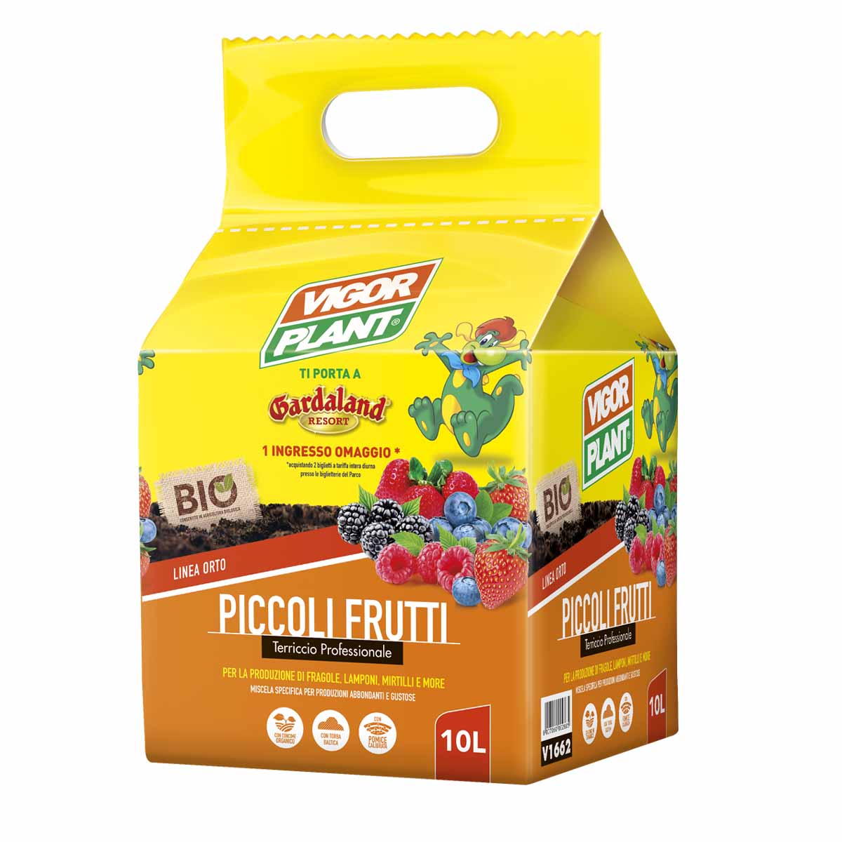 TERRICCIO BIOLOGICO PER PICCOLI FRUTTI 10 LT