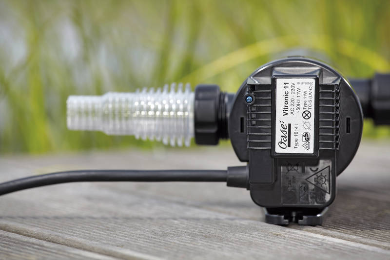 VITRONIC 11 W CHIARIFICATORE UVC OASE PER PULIZIA LAGHETTO