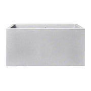 FIORIERA VIVO NEXT LONG 60X30XH29CM LIVING GRIGIO