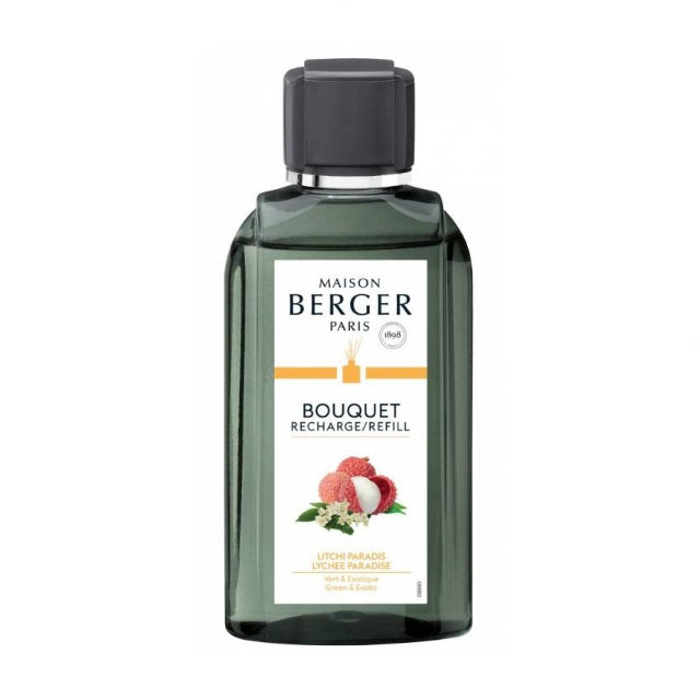 DUOPACK PARFUMÈ PER BOUQUET LITCHI PARADIS + FRAÎCHEUR EUCALYPTUS 200 ML