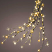 408 MICROLED BIANCO CALDO FLASH 180CM PER ALBERO DI NATALE