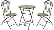 SET BISTROT TROPICAL TAVOLO 60CM + 2 SEDIE