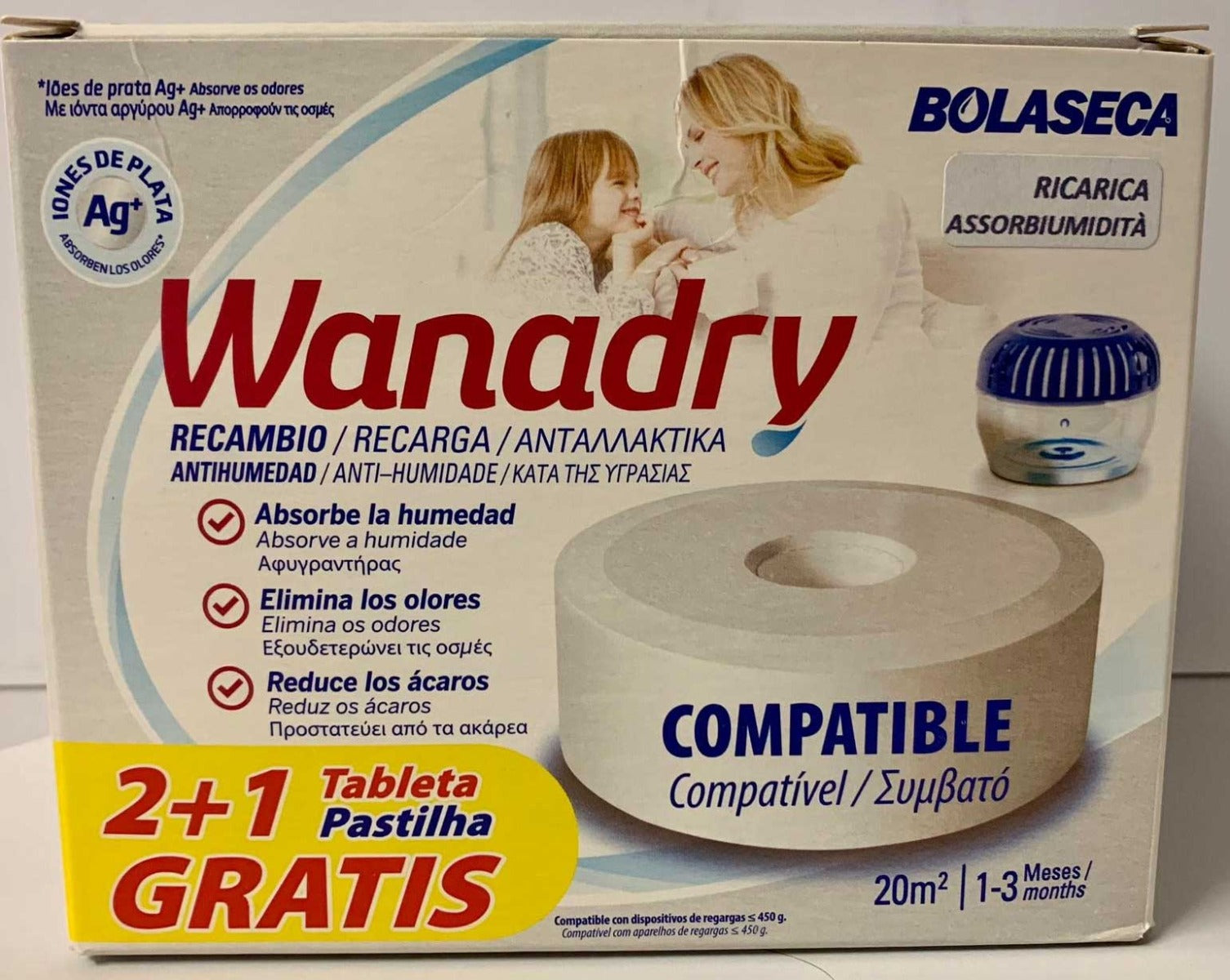 2+1 TAB UNIVERSALI PROMO PACK PER ASSORBI UMIDITA'
