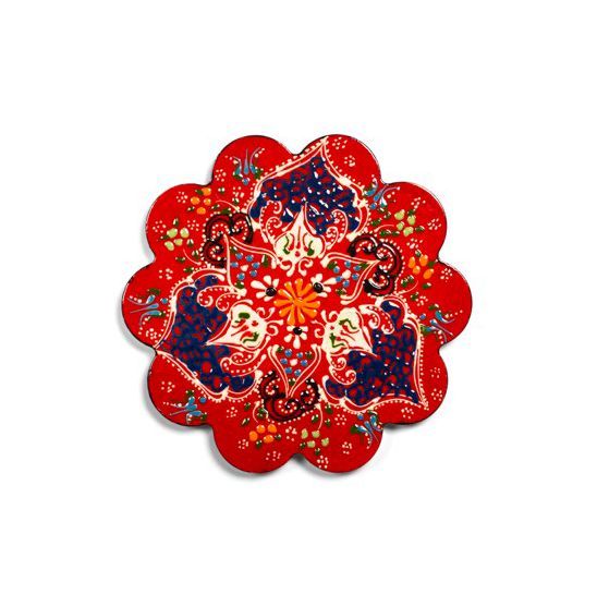 SOTTOPENTOLA IN CERAMICA ISTANBUL ROSSO