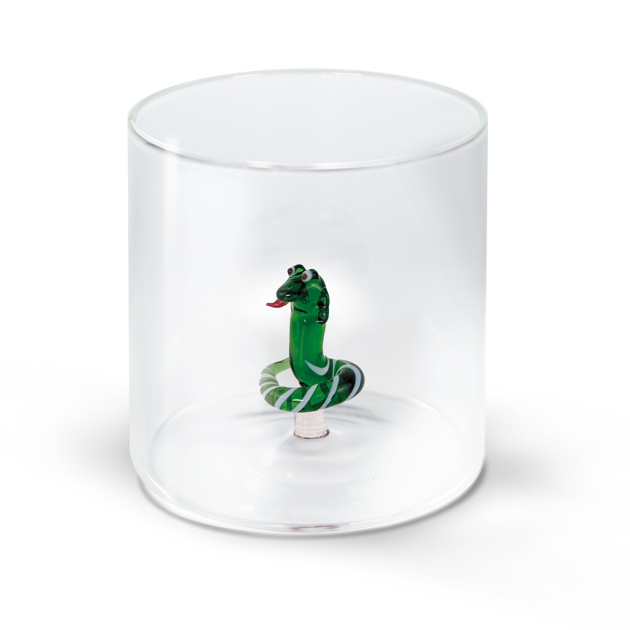 Bicchiere in Vetro Borosilicato 250ml Serpente