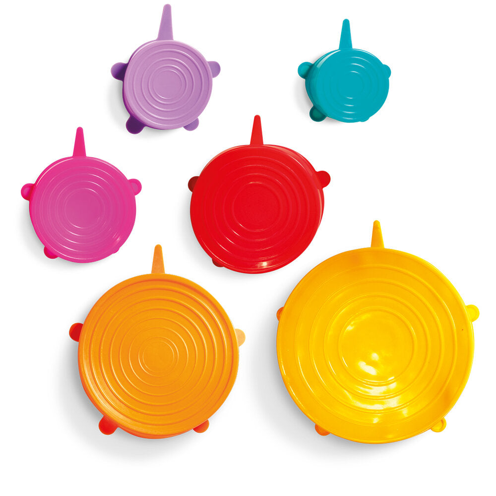 SET 6 COVER SALVAFRESCHEZZA IN SILICONE