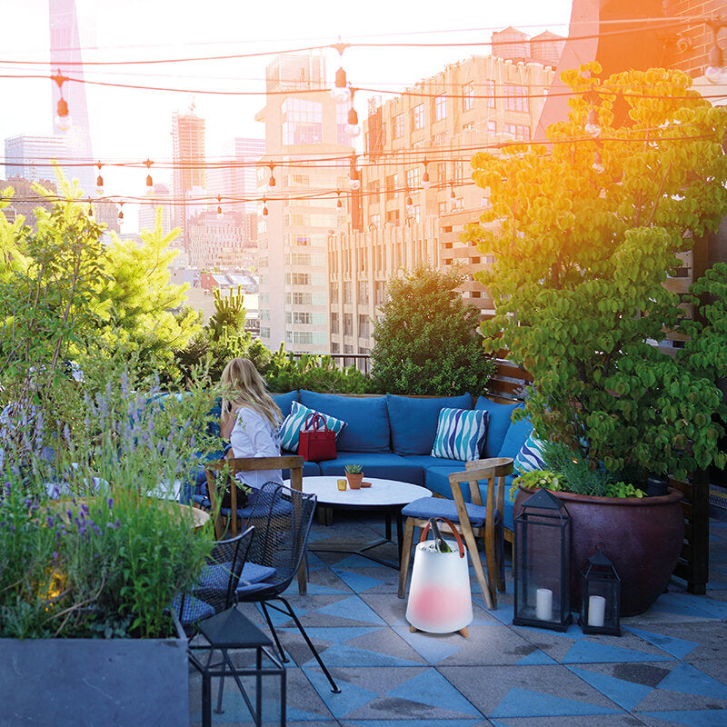 GLACETTE ROOFTOP CON SPEAKER BLUETOOTH E LUCE LED BIANCO