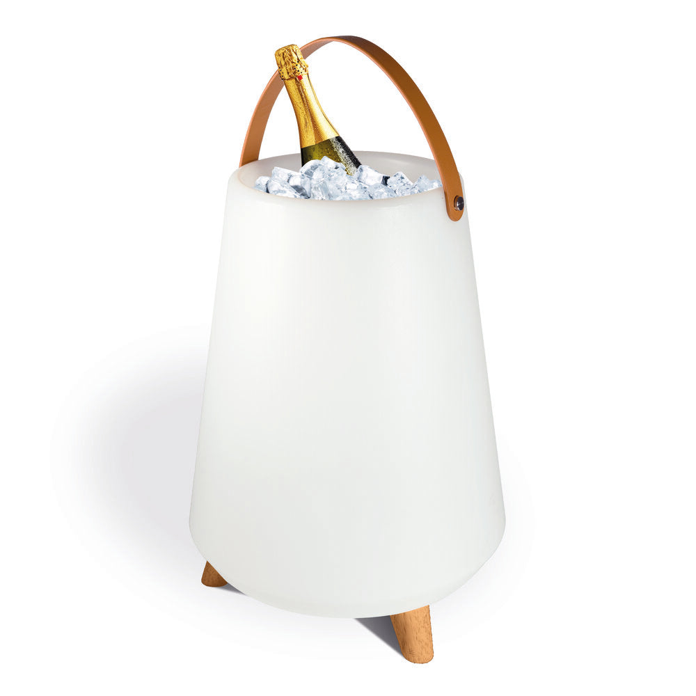 GLACETTE ROOFTOP CON SPEAKER BLUETOOTH E LUCE LED BIANCO