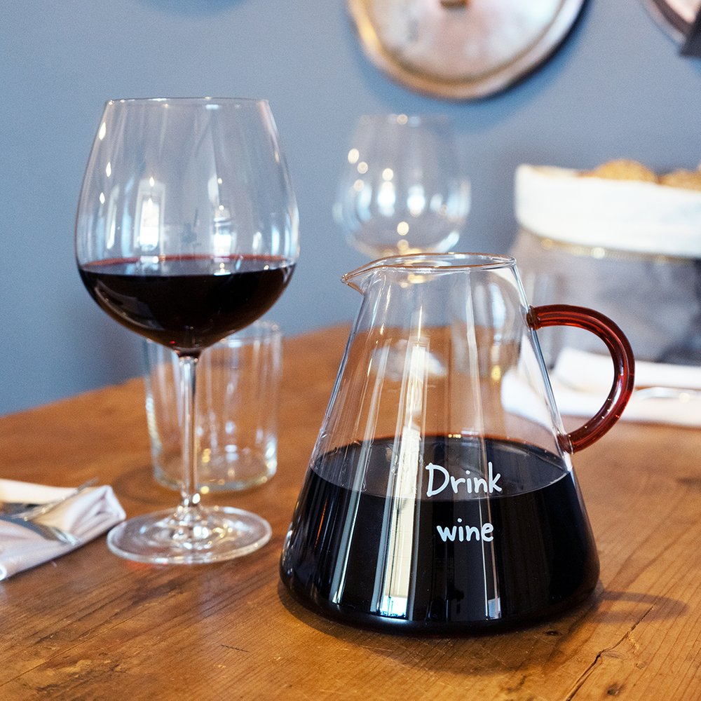 BROCCA/DECANTER IN VETRO PER VINO 1.6 LITRI
