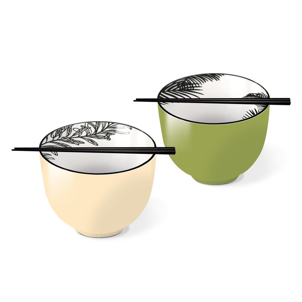 SET 2 CIOTOLE RAMEN CON BACCHETTE