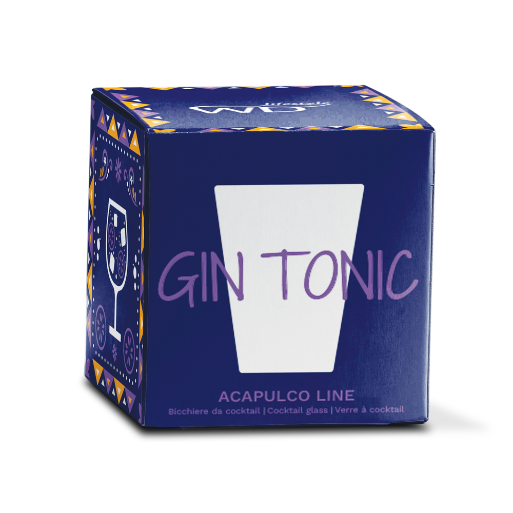 BICCHIERE DA GIN TONIC IN VETRO BOROSILICATO