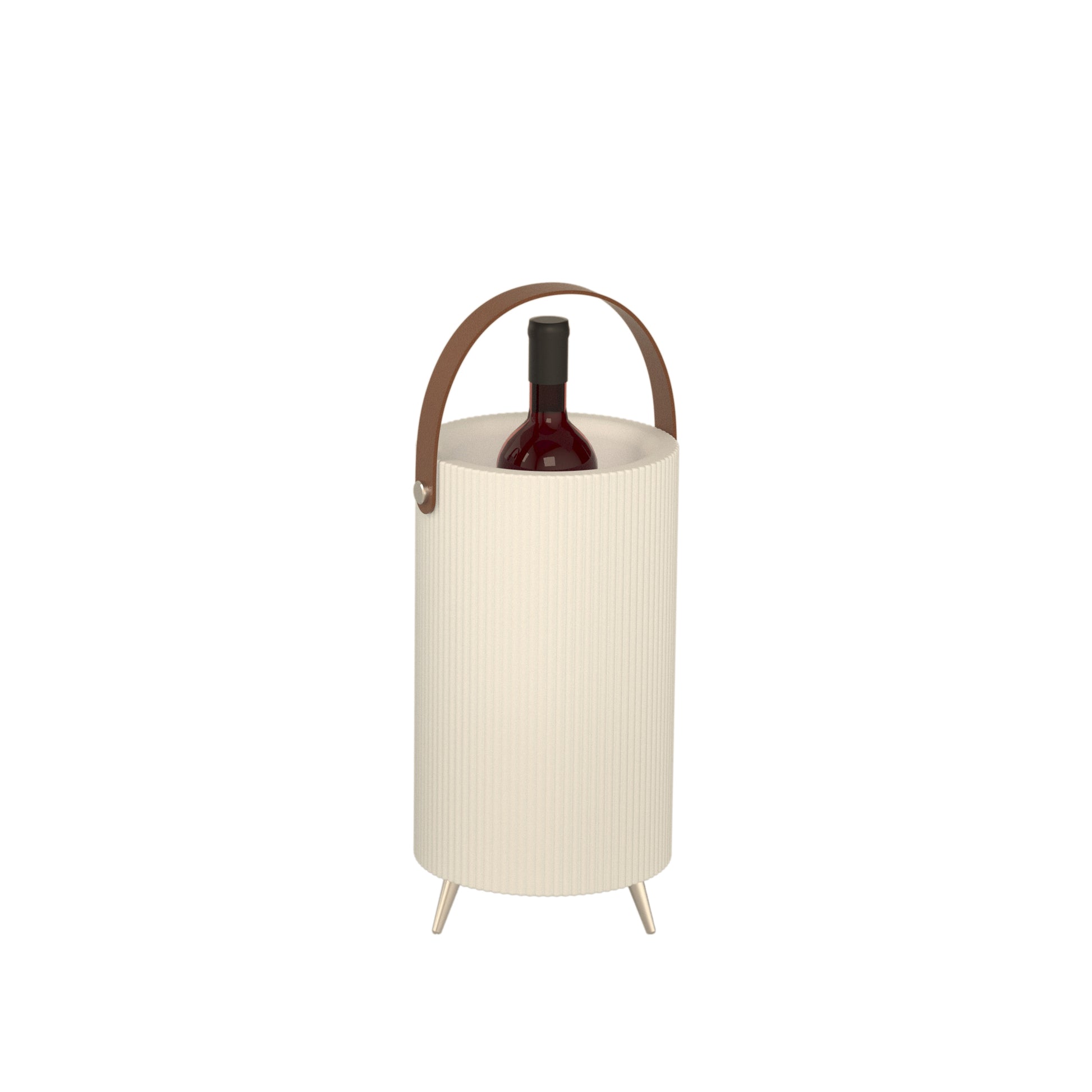 Secchiello Ghiaccio con Speaker Bluetooth e Lampada LED Multicolore 20x38cm
