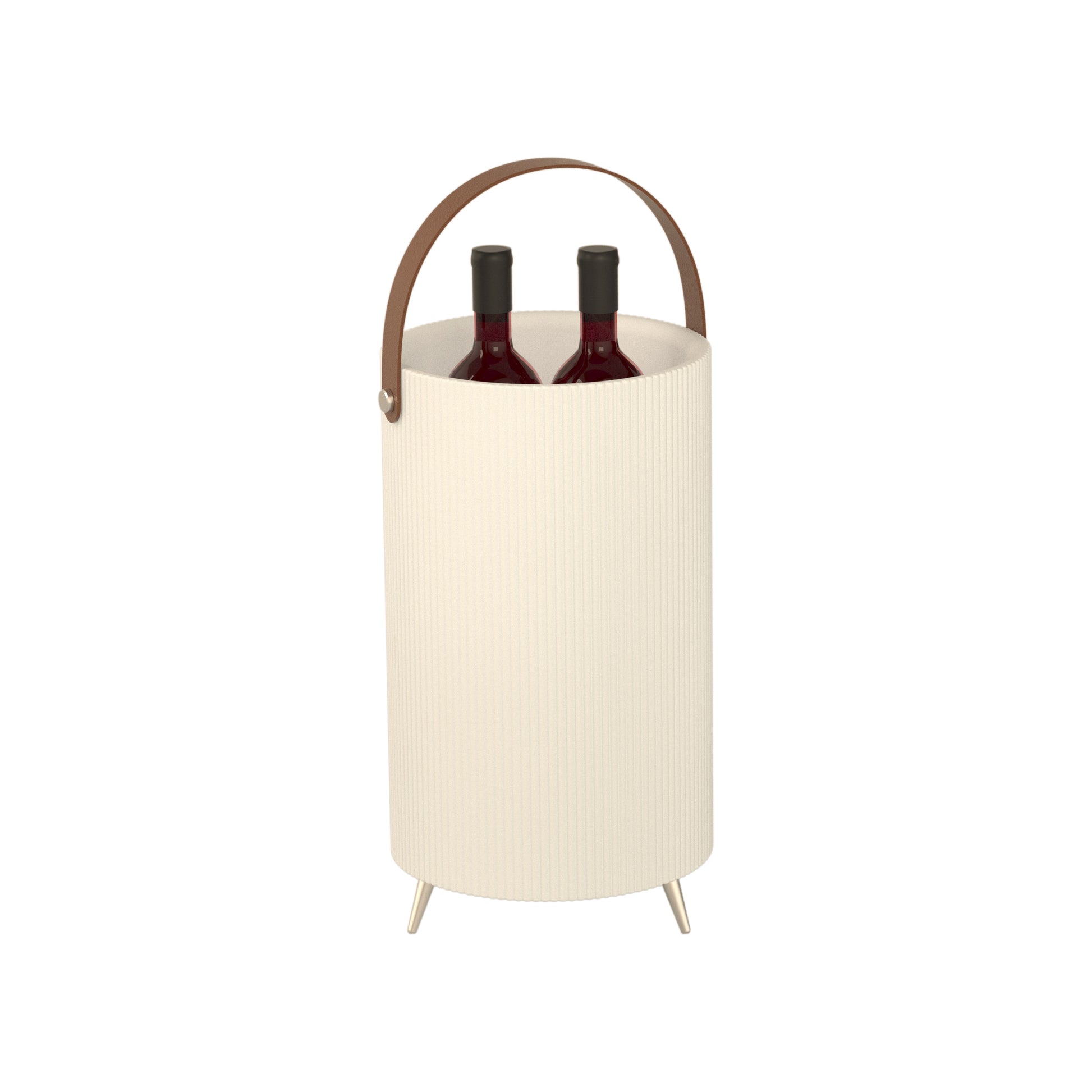 Secchiello Ghiaccio con Speaker Bluetooth e Lampada LED Multicolore 25x45cm