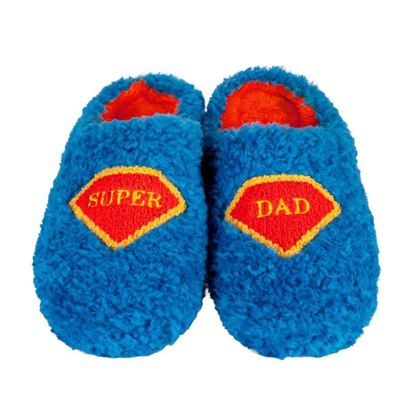 Super Dad Hausschuhe Größe L-XL Grau Wd Lifestyle