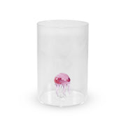 Bicchiere in Vetro Borosilicato Medusa D 8 x 11 cm 500 ML Trasparente WD LIFESTYLE