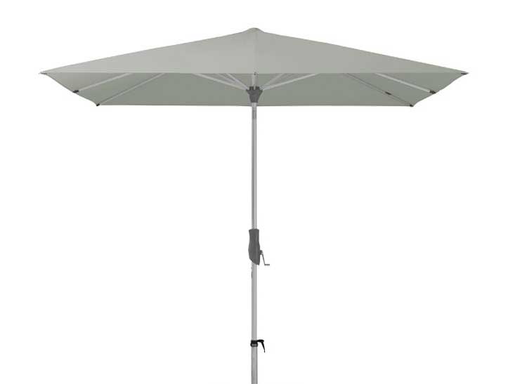 OMBRELLONE QUADRATO TORTORA ALU TWIST GLATZ BASE NON INCLUSA