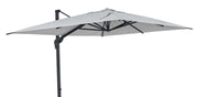 OMBRELLONE RETRATTILE/ORIENTABILE INES 3X4MT GRIGIO CHIARO