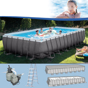 PISCINA ULTRA FRAME CM 732X366X132 + POMPA FILTRO A SABBIA